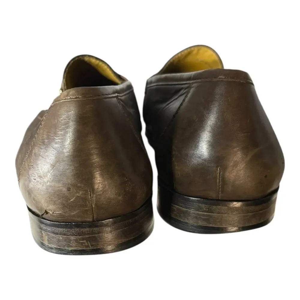 Cole Haan Mens Shoes Size 10.5 M Brown Leather Made in India